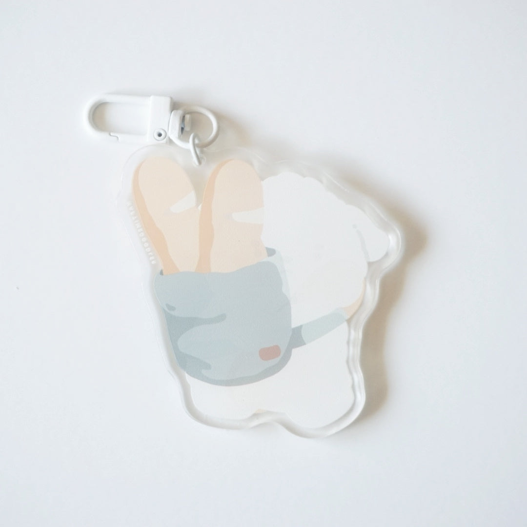 Hanging Harbs Acrylic Keychain