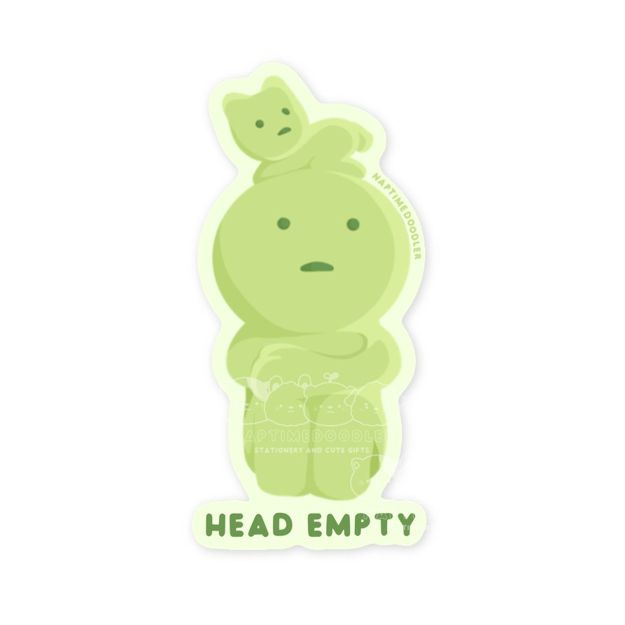 Head Empty Sticker