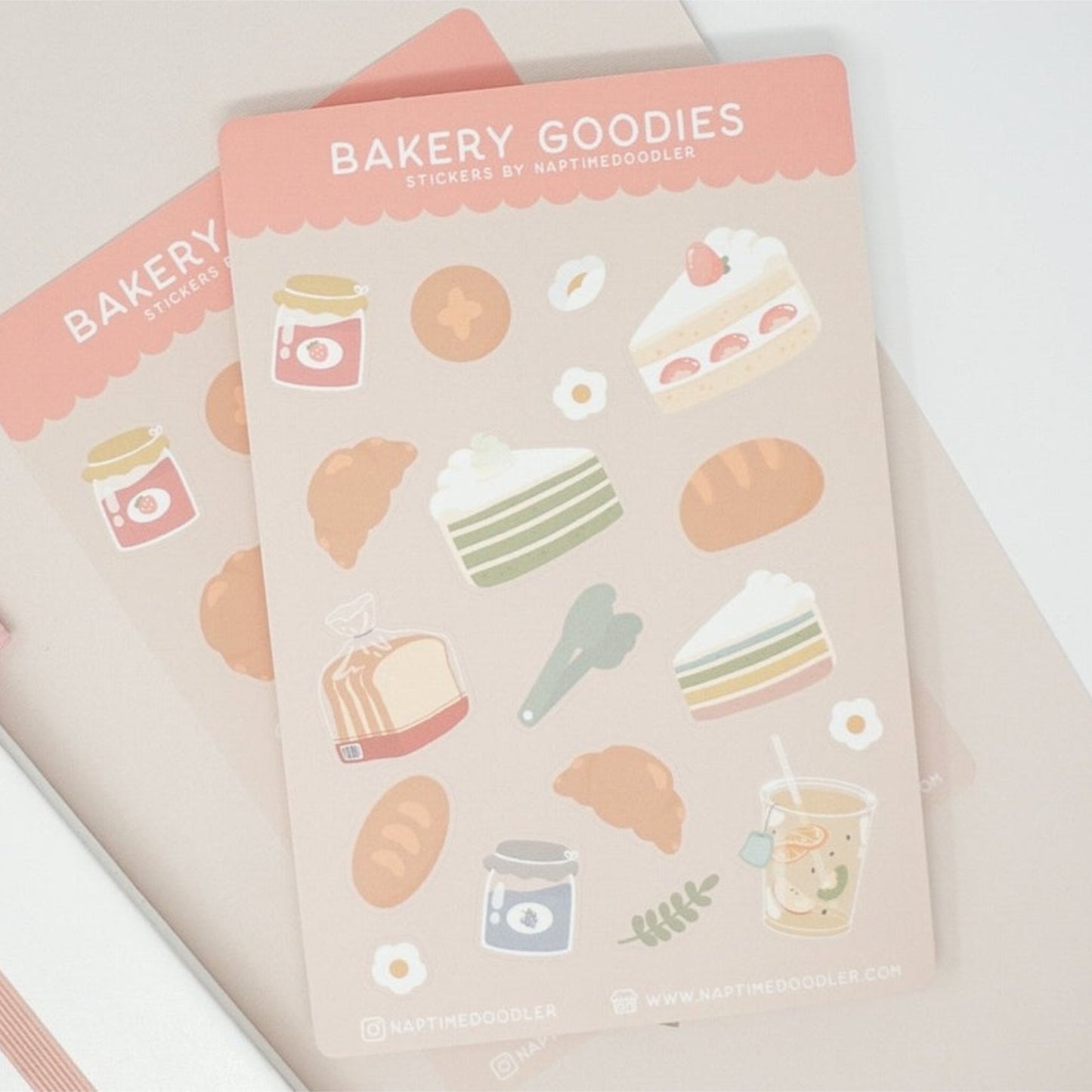 Bakery Goodies Sticker Sheet