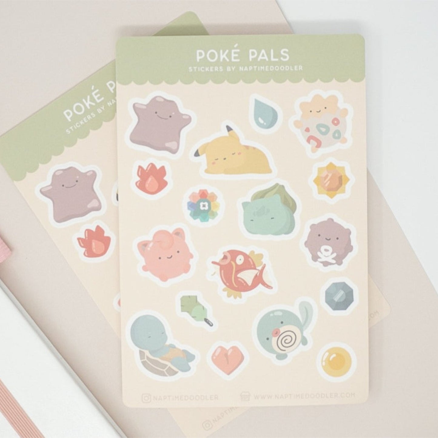 Pocket Pals Sticker Sheet