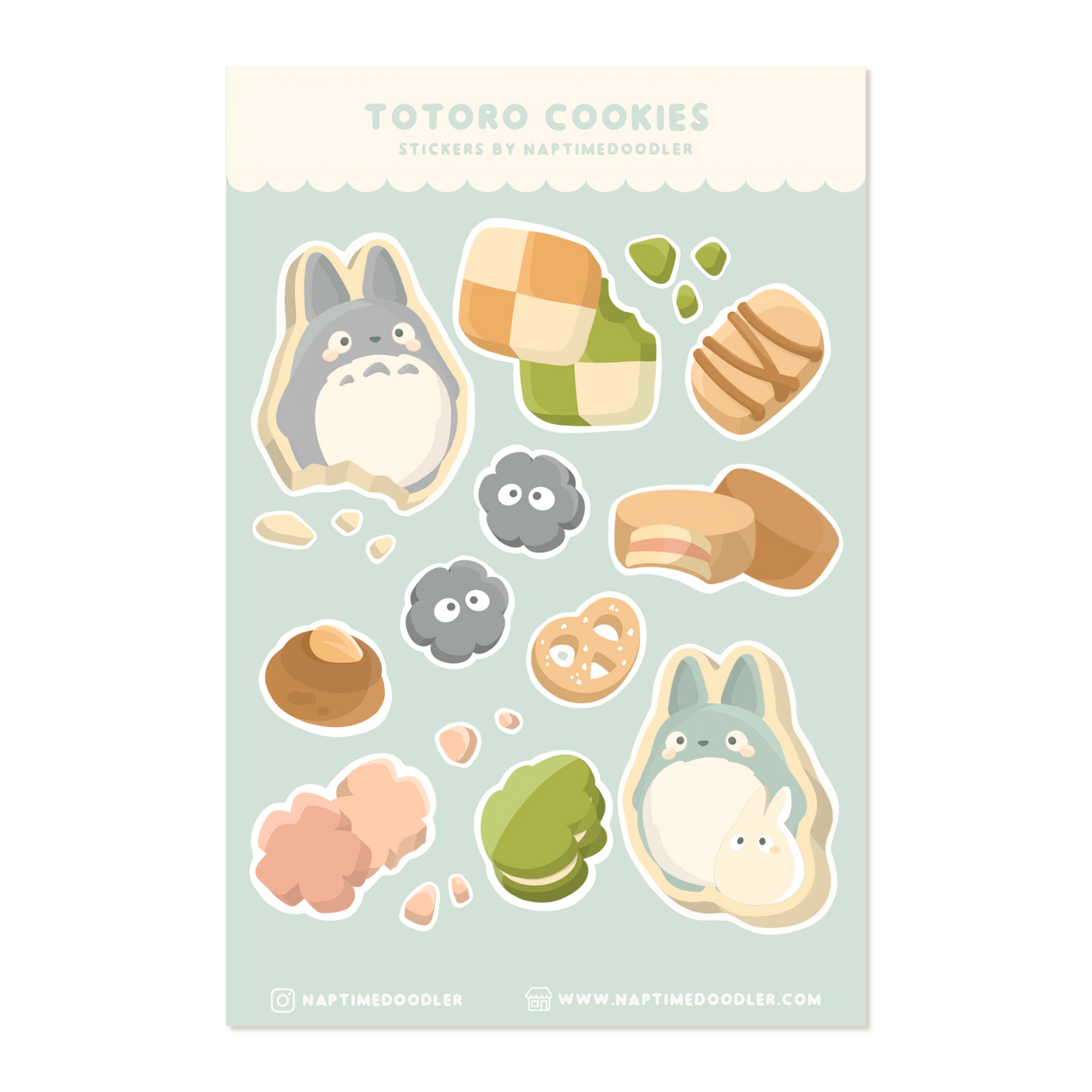 Neighbor Cookies Sticker Sheet
