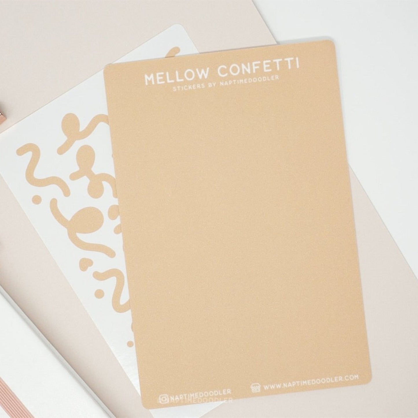 Mellow Confetti Sticker Sheet (Shimmer)