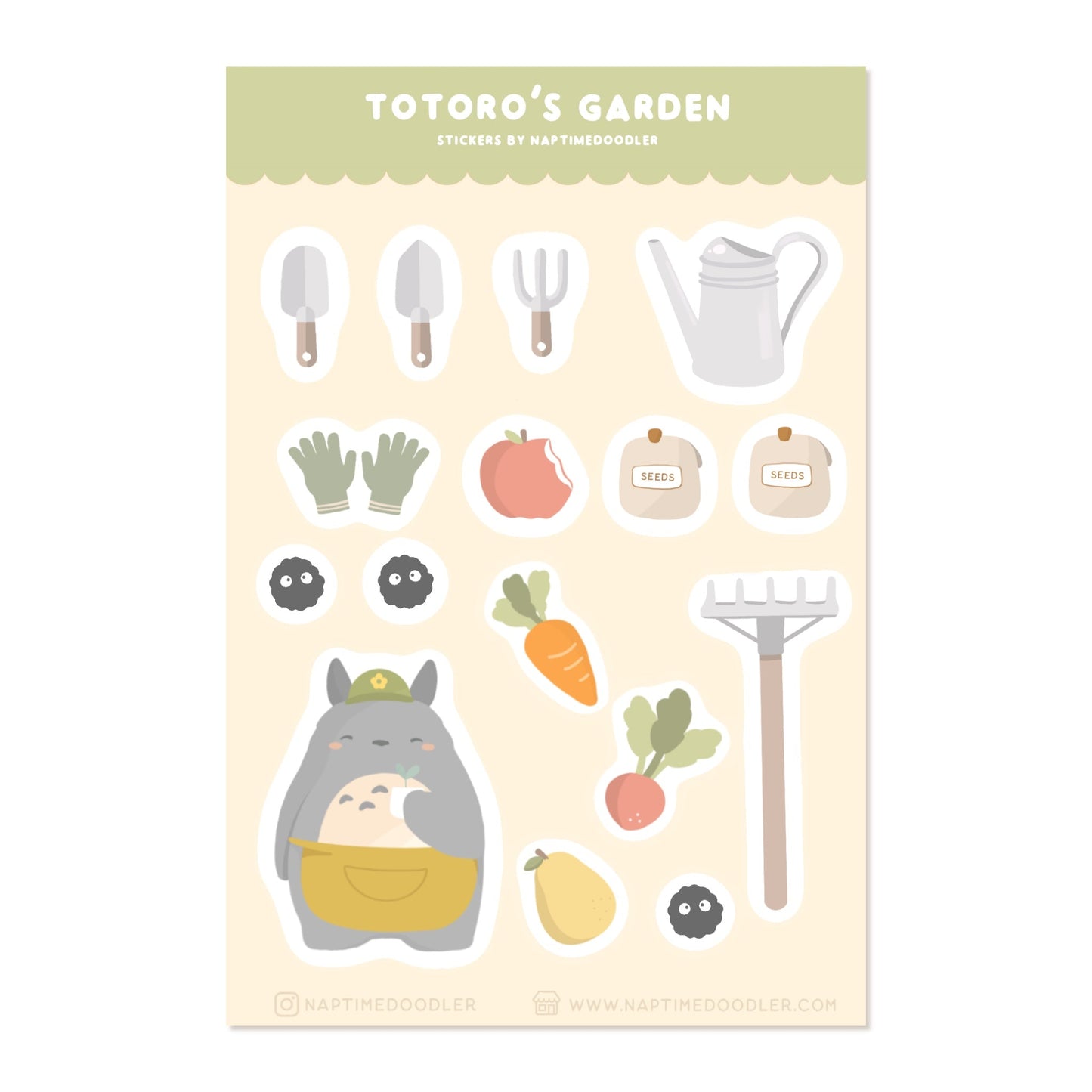 Neighbor Garden Sticker Sheet