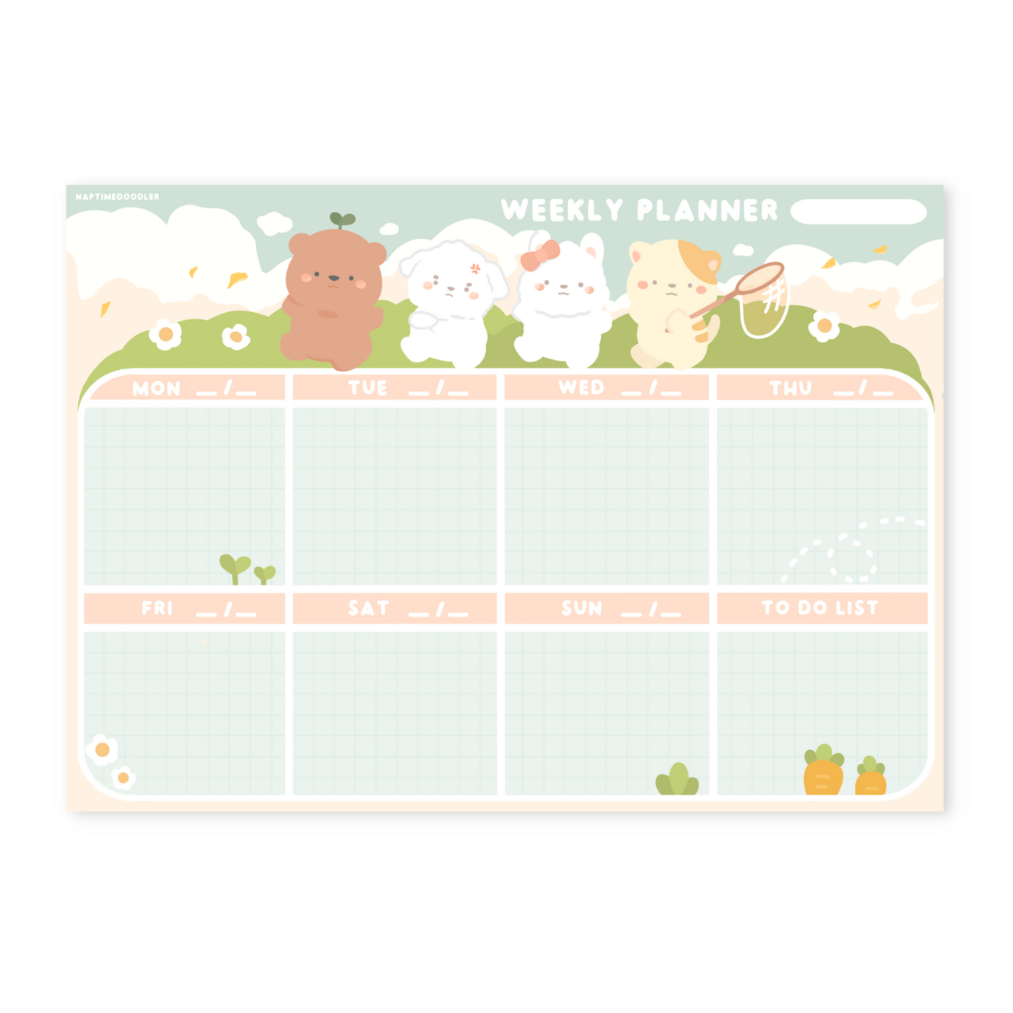 Intern Weekly Memo Pad