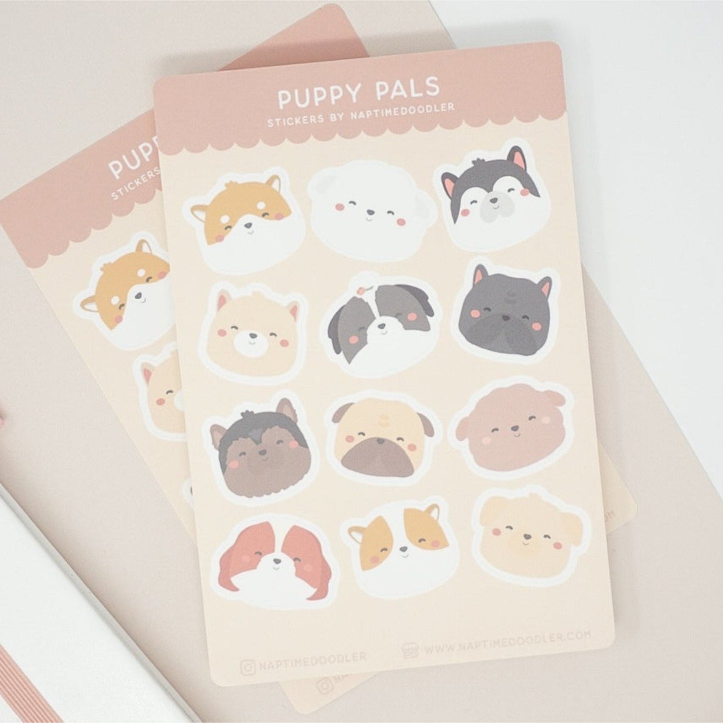 Puppy Pals Sticker Sheet