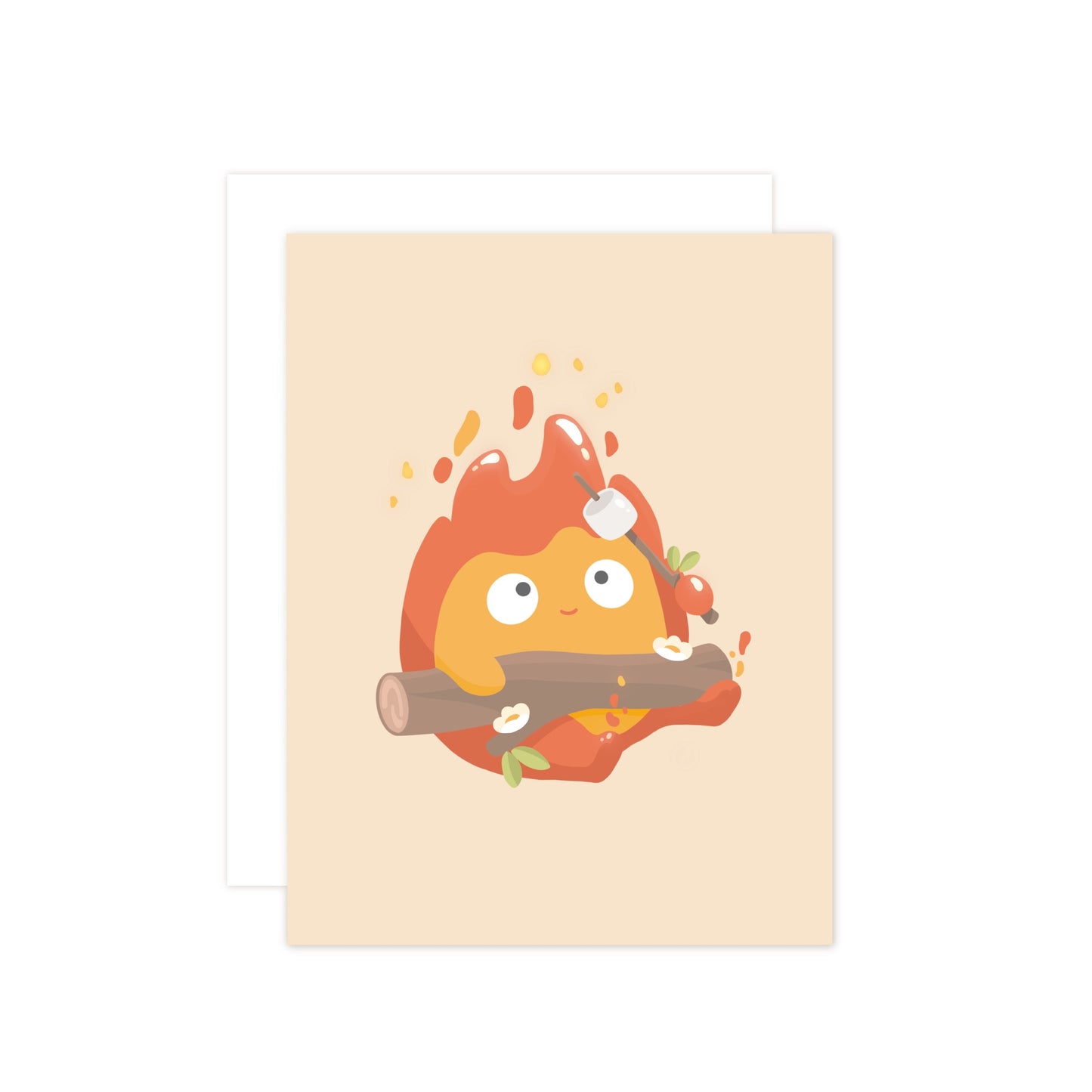 Flame Greeting Card