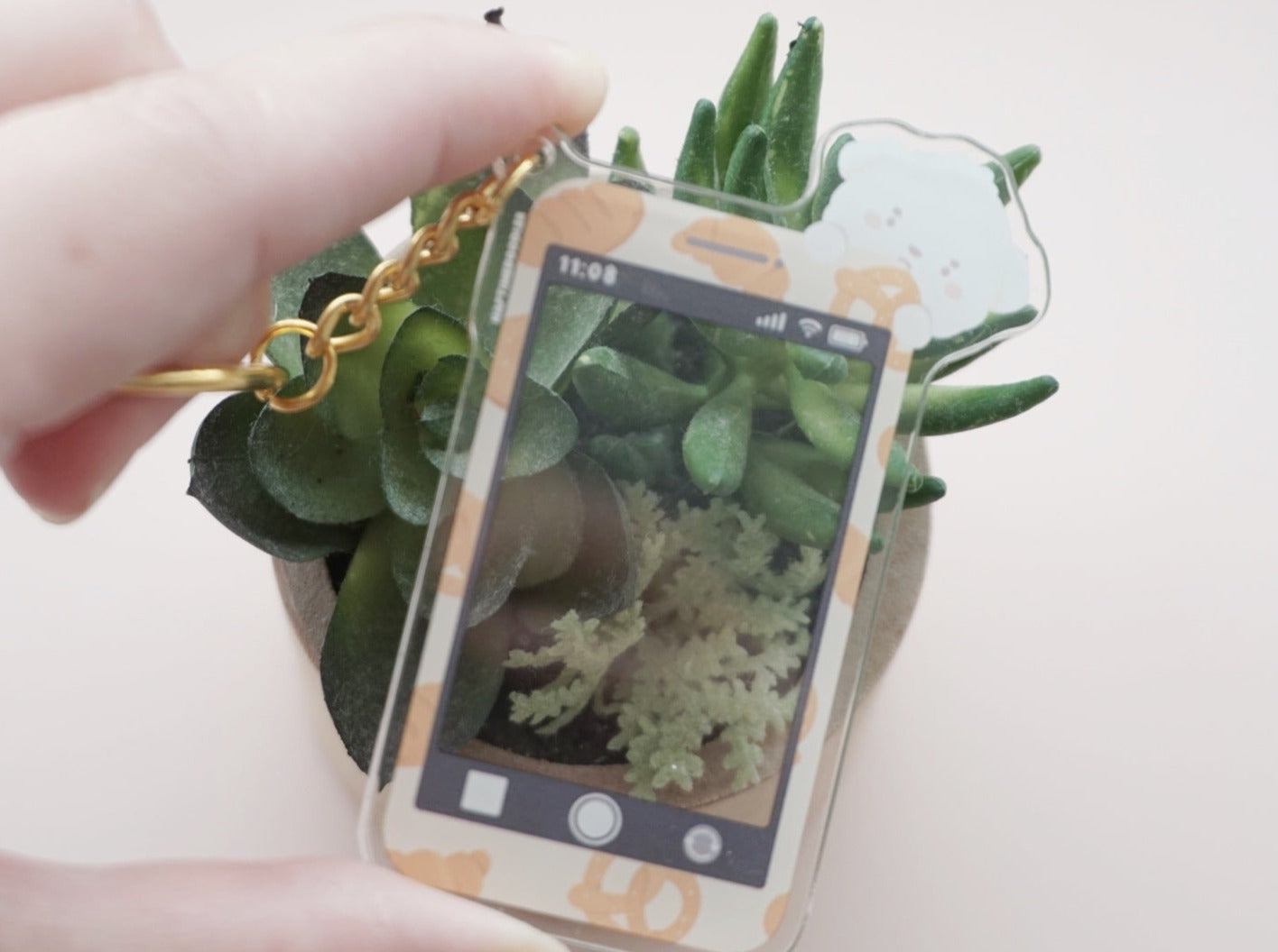 Harbs Phone Pal Acrylic Keychain
