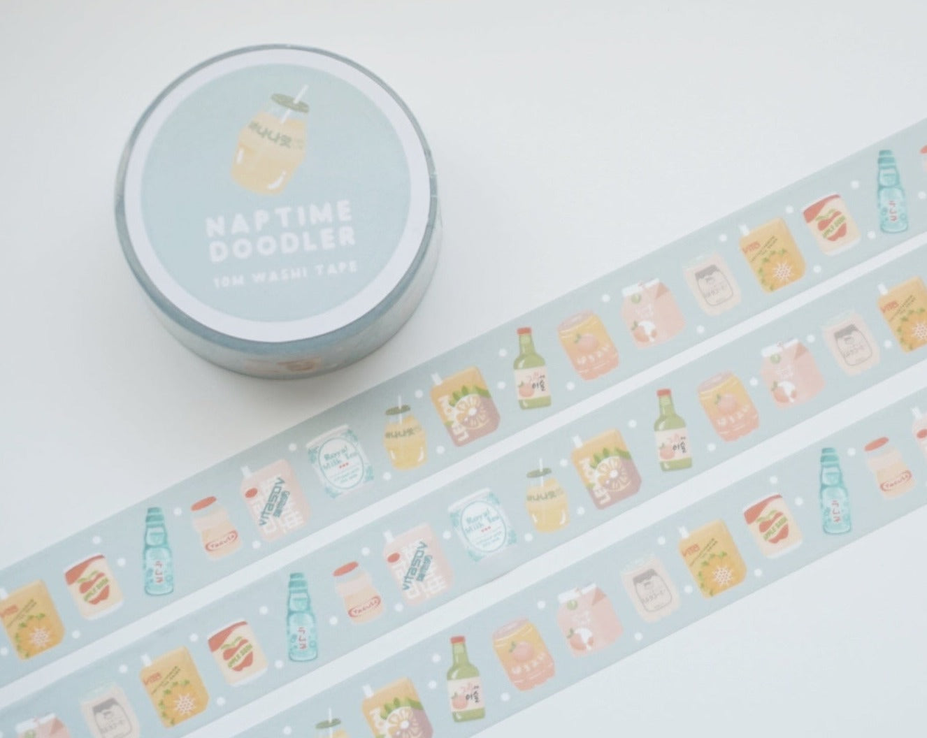 Asian Drinks Washi Tape