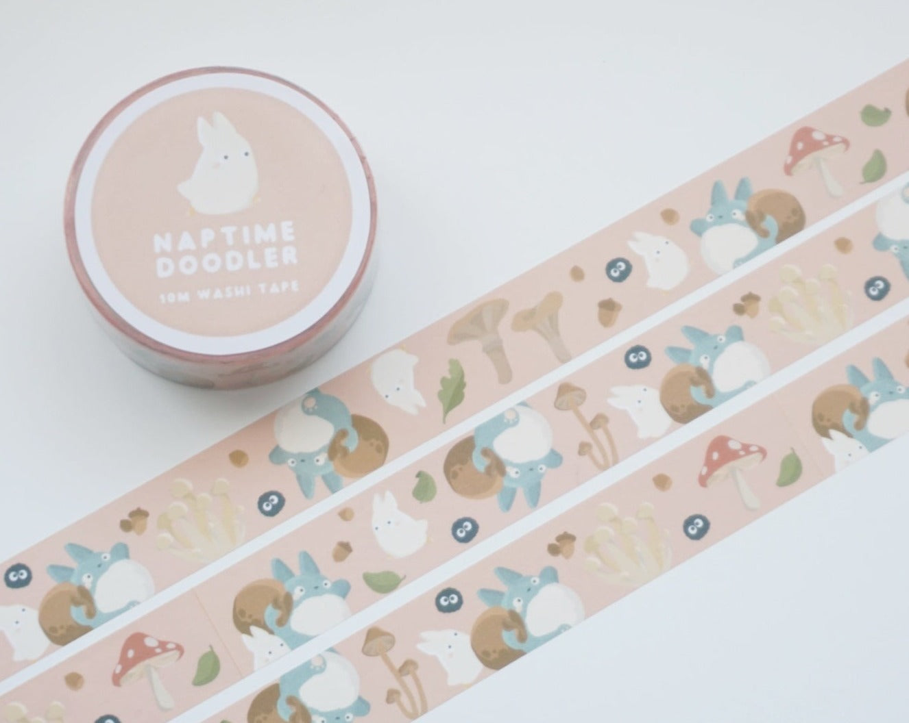 Neighbor Pals Washi Tape - Pink