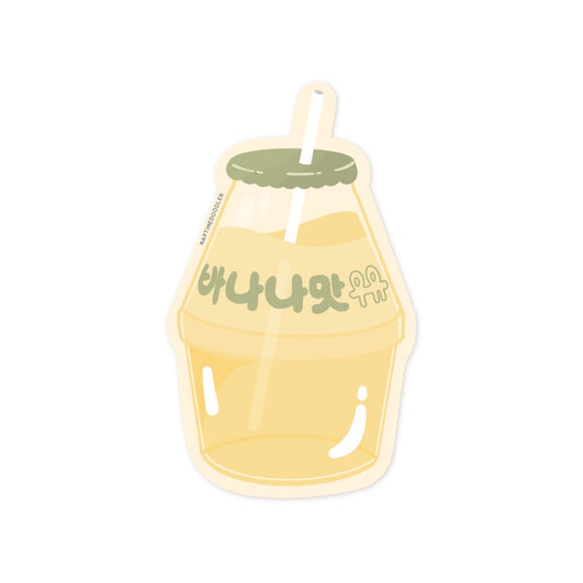 Banana Milk Sticker
