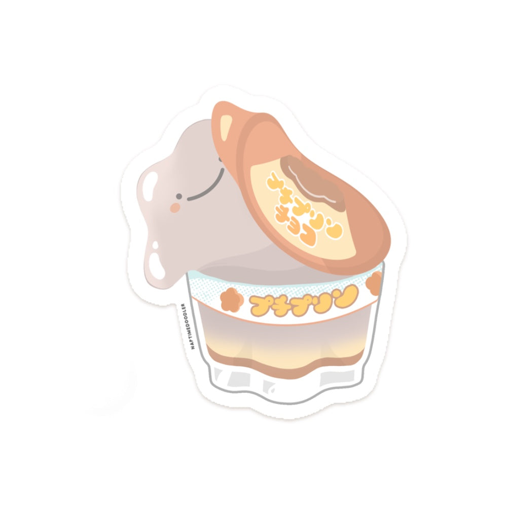 Pudding Sticker