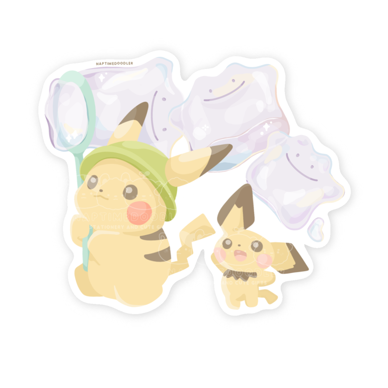 Bubble Mouse Sticker