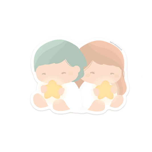 Little Twin Stars Sticker
