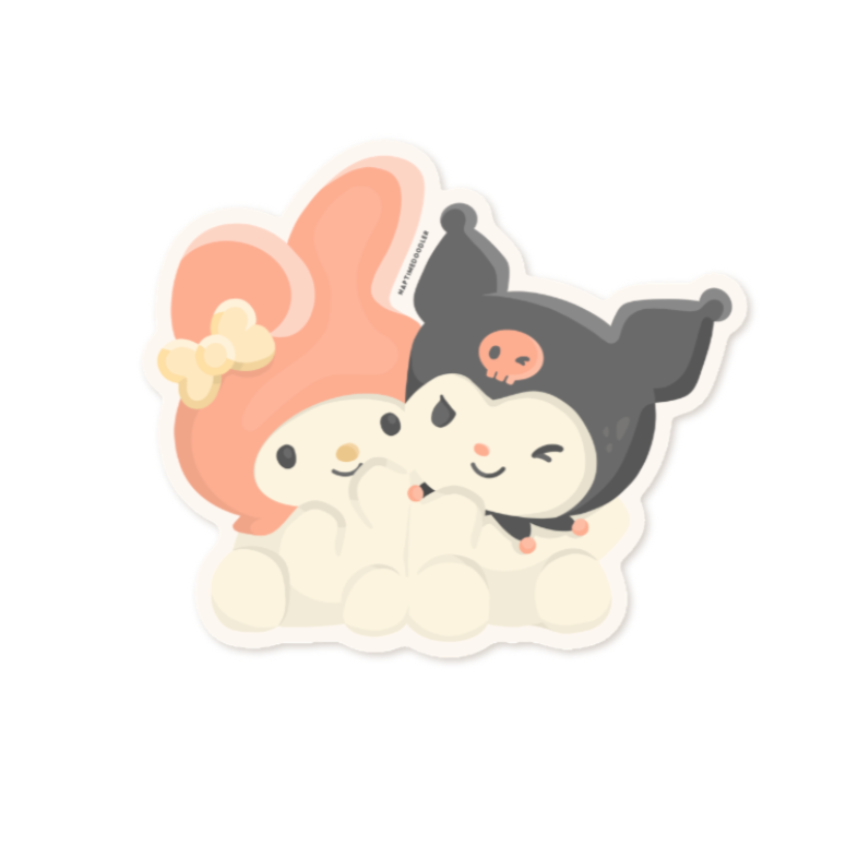 My Two Pals Sticker
