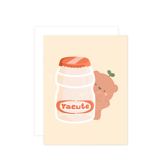 Yacute Sprout Greeting Card