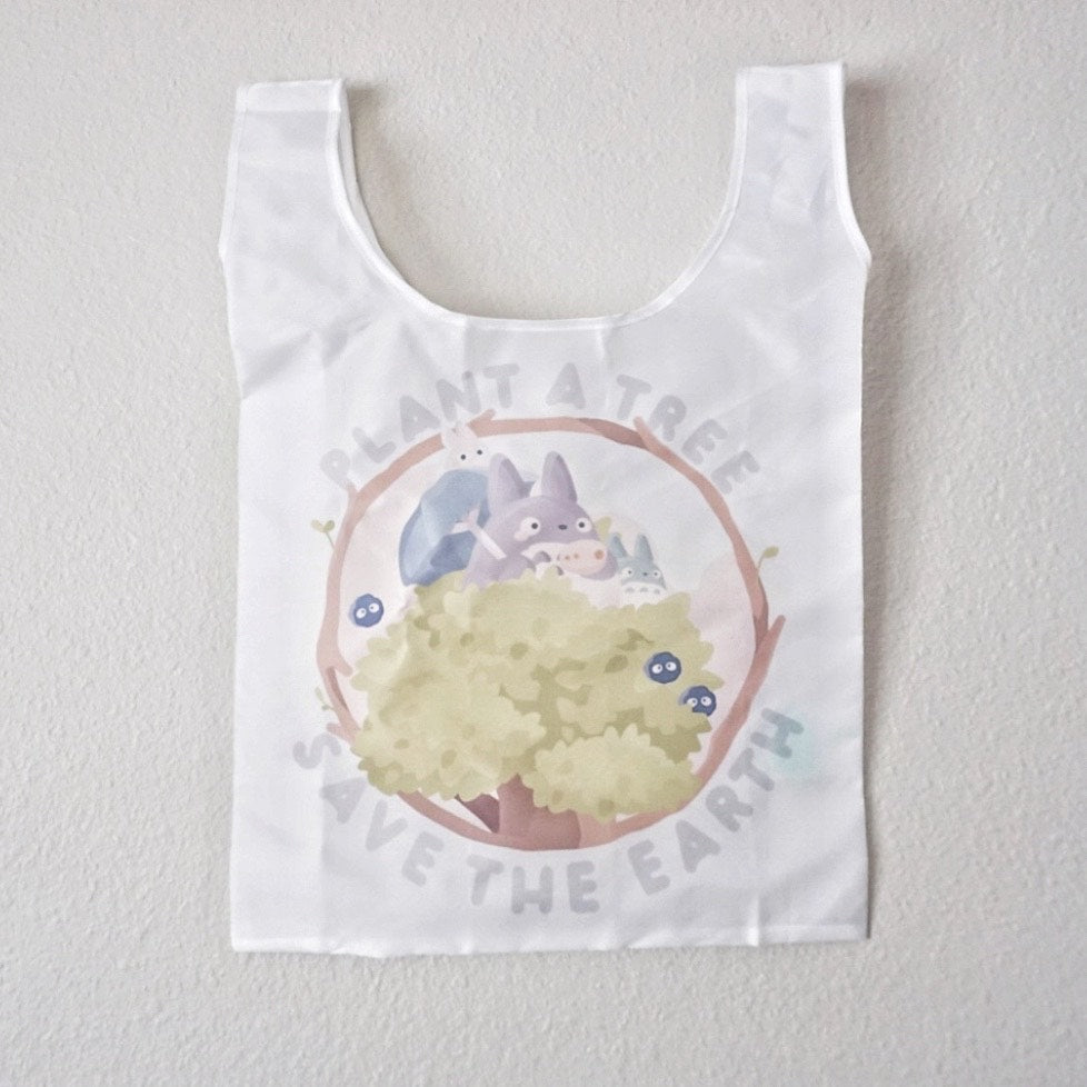 Plant Trees Reusable Grocery Bags
