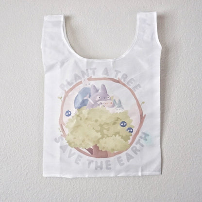 Plant Trees Reusable Grocery Bags
