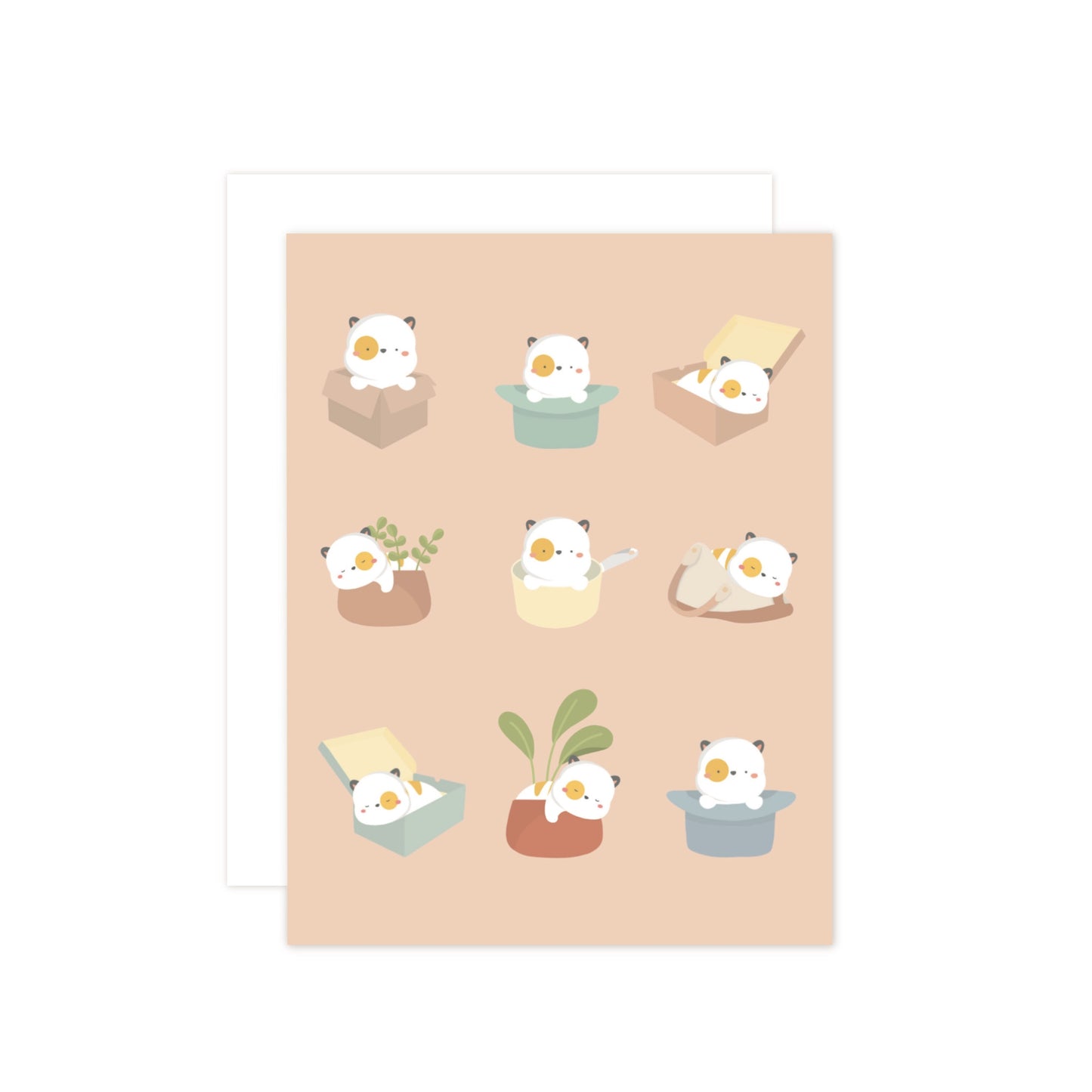 If It Fits, I Sits Greeting Card