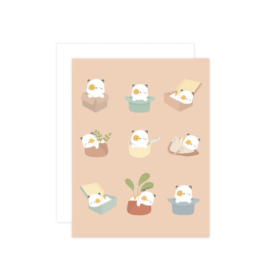 If It Fits, I Sits Greeting Card
