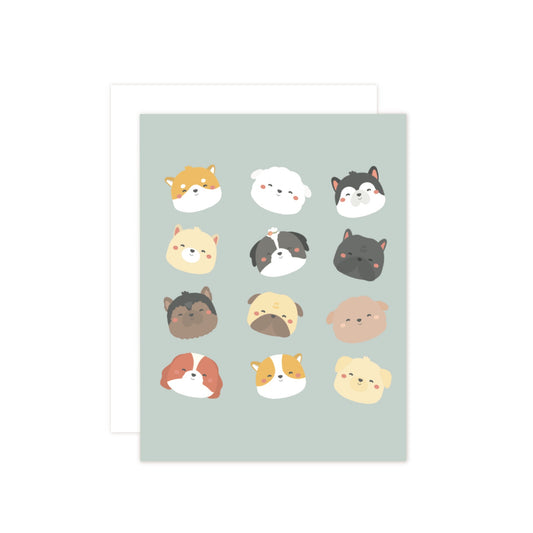 Puppy Pals Greeting Card