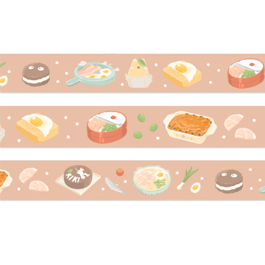Anime Food Washi Tape - Pink