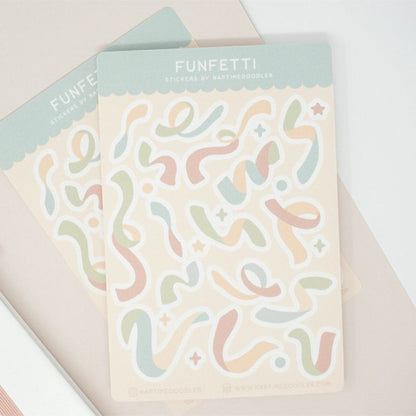 Funfetti Sticker Sheet (Shimmer)