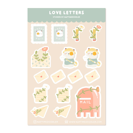 Love Letters Sticker Sheet