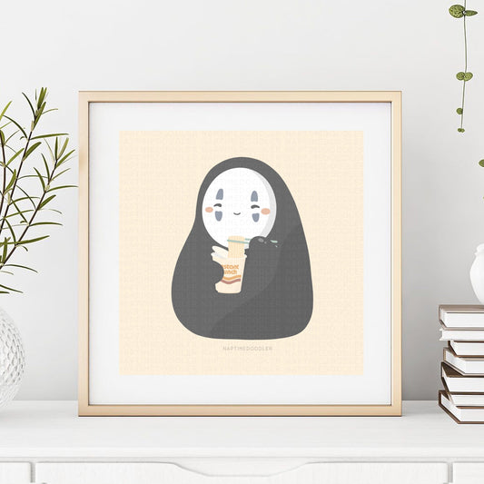 Nom Face Spirit Art Print (5 x 5)