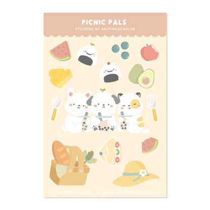 Picnic Pals Sticker Sheet