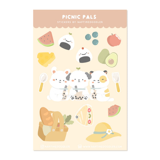 Picnic Pals Sticker Sheet