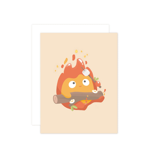 Flame Greeting Card