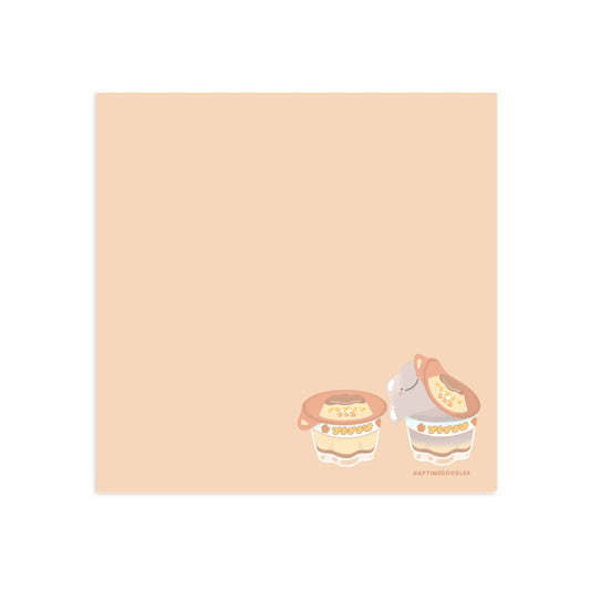 Pudding Memo Pad