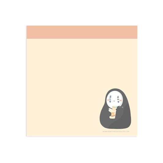 Nom Face Spirit Memo Pad