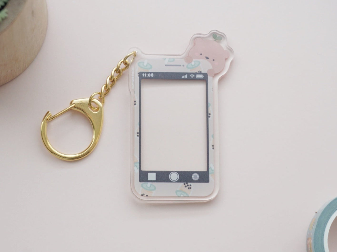 Sprout Phone Pal Acrylic Keychain