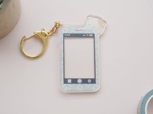 Catsu Phone Pal Acrylic Keychain